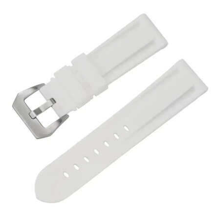 Silikónový remienok na hodinky AM350 biely