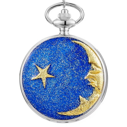 Vreckové hodinky Mesiac