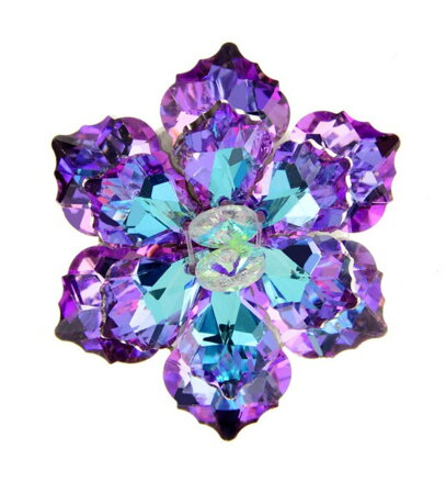 Brošňa Flower BM734 Purple