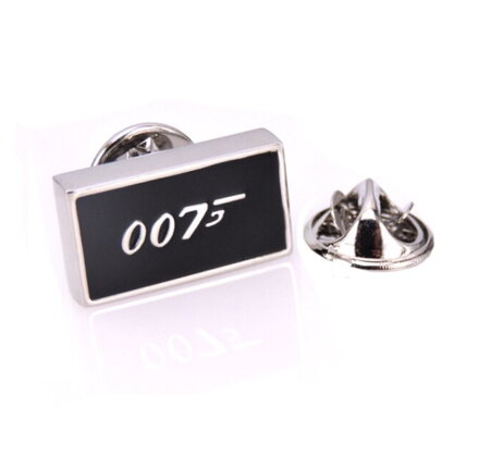 Brošňa do klopy Agent 007