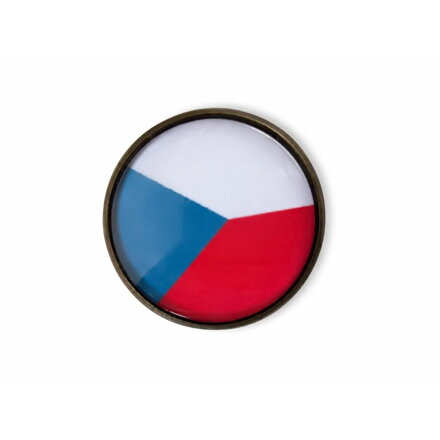 Odznak do klopy Česká vlajka VCR25