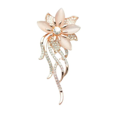 Brošňa Miranda Golden Flower K4432
