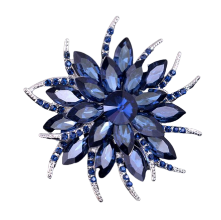Brošňa Miranda Blue Flower K4438