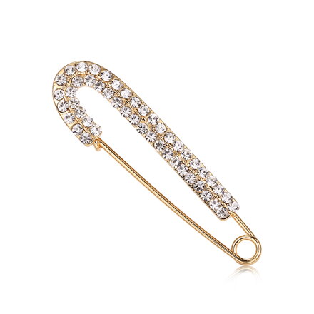 Brošňa Spínací špendlík AM3124 Gold