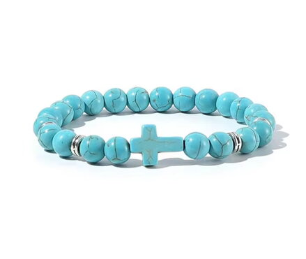 Náramok Miranda Cross Blue Stone