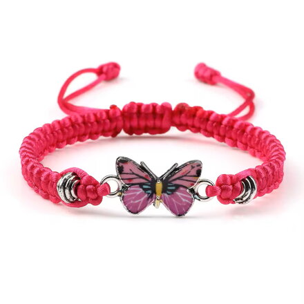 Náramok Pink Butterfly