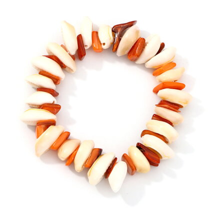 Náramok Shell Orange AT325