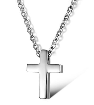 Prívesok krížik B856 Silver