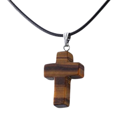 Miranda Prívesok križík NK0028 Obsidian