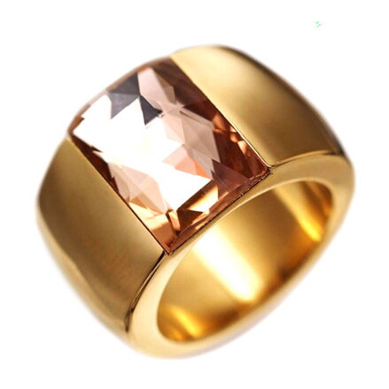 Prsteň Miranda Crystal CG1178 Gold