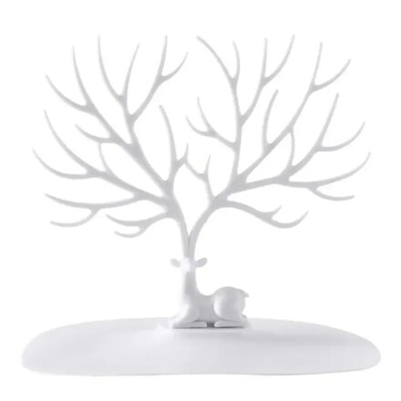 Stojanček na šperky Jeleň AM032 White