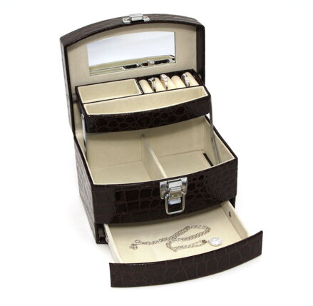 Šperkovnica JKBox Brown SP300-A21