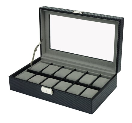 Box na hodinky RS-1098-12 Carbon