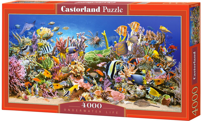 Castorland puzzle 4000 dielov - Podmorský svet Castorland puzzle 4000 dielov - Podmorský svet