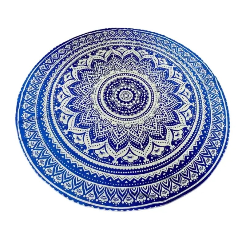 Kulatá plážová deka - Mandala 06 Kulatá plážová deka - Mandala 06