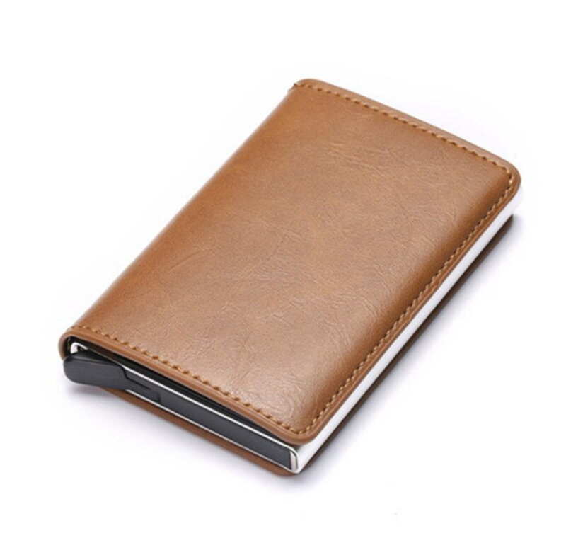 Púzdro na karty a bankovky Cardslide Light Brown