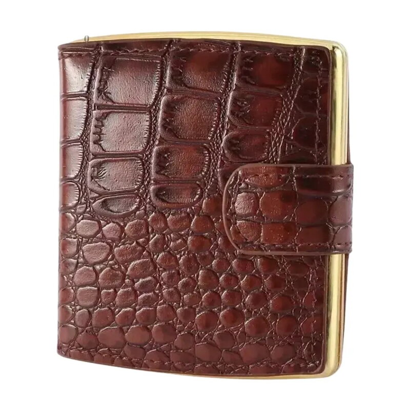 Púzdro na 10 cigariet Kroko Gold