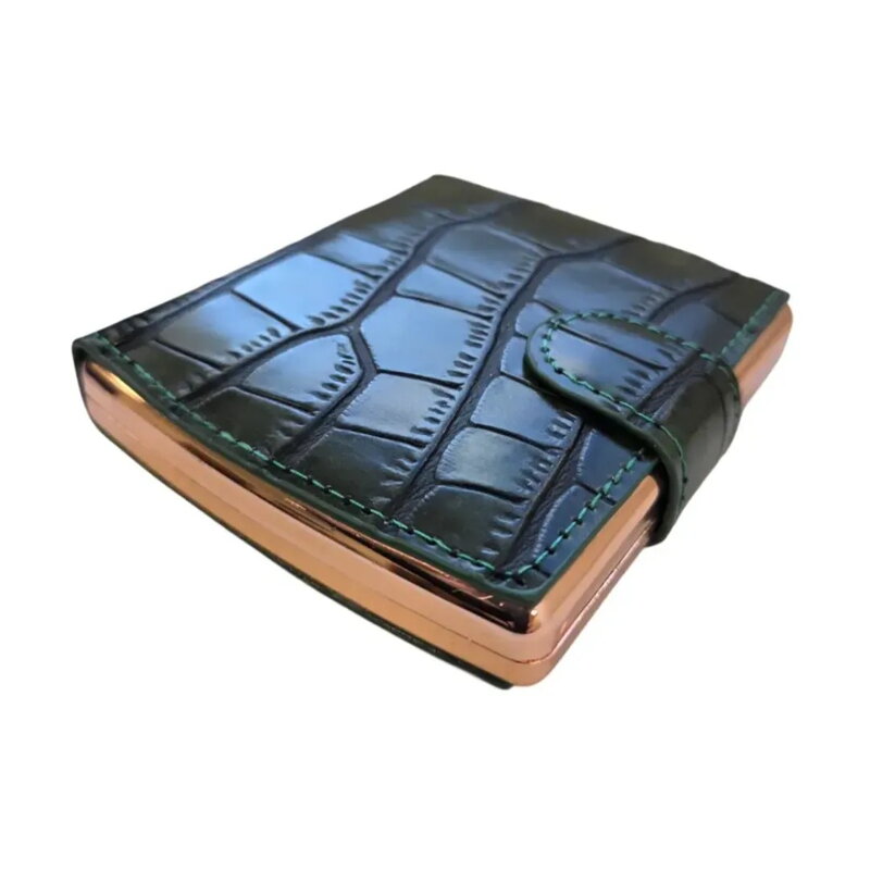 Púzdro na 10 cigariet Kroko Rose-Gold