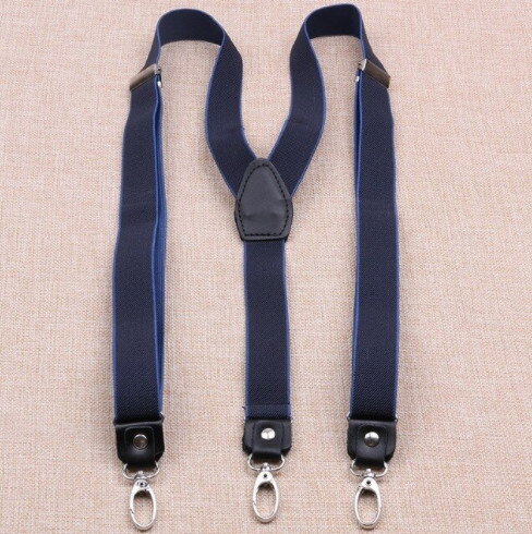 Traky Elastic Suspenders KM565 Blue Traky Elastic Suspenders KM565 Blue