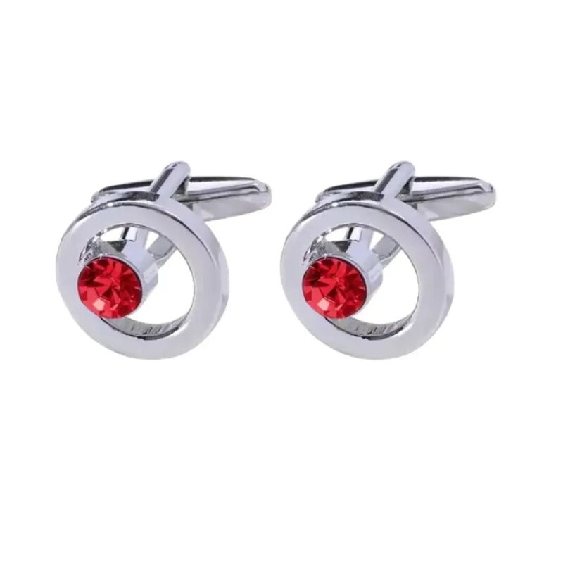 Manžetové gombíky Miranda s kryštálom MK500 Red