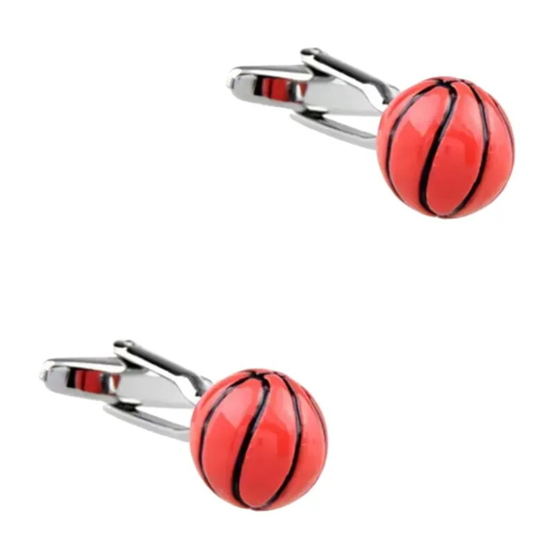 Manžetové gombíky basketbal loptičky Manžetové gombíky basketbal loptičky