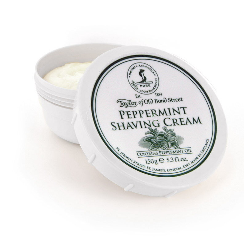 Taylor of Old Bond Street Peppermint krém na holenie 150 g Taylor of Old Bond Street Peppermint krém na holenie 150 g