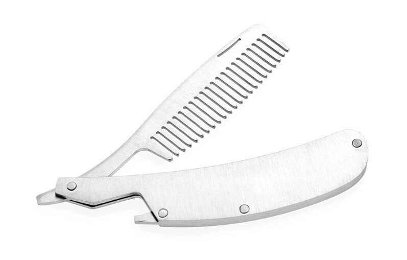 Hrebeň na bradu Barber Stainless Steel Hrebeň na bradu Barber Stainless Steel