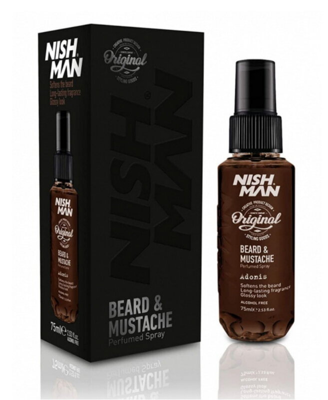 Nishman Beard and Moustache Care Oil olej na bradu 75 ml