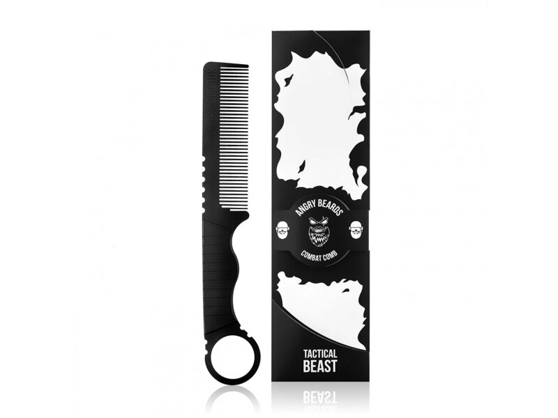 Angry Beards hrebeň na bradu a fúzy Combat comb Angry Beards hrebeň na bradu a fúzy Combat comb