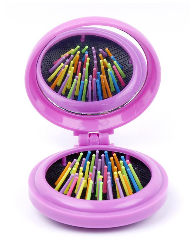 Kefa na vlasy so zrkadielkom Purple