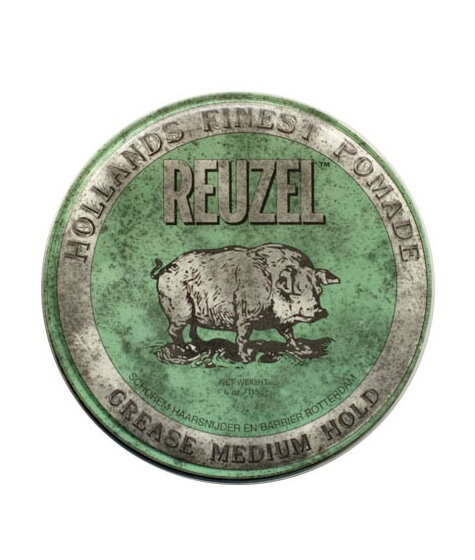 Reuzel Green Grease Medium Hold Piglet, pomáda na vlasy 113 g Reuzel Green Grease Medium Hold Piglet, pomáda na vlasy 113 g