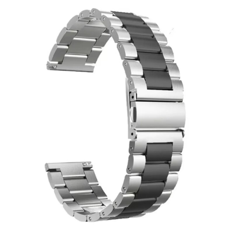 Kovový remienok na hodinky PD304 Silver-Black