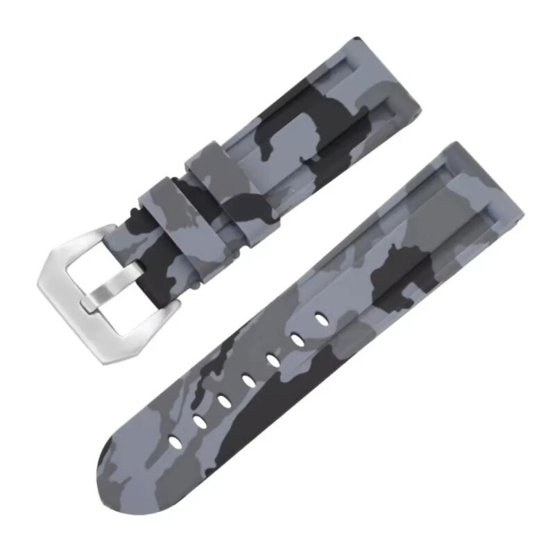 Silikónový remienok na hodinky AM355 sivý