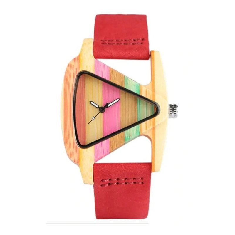 Dámské hodinky Triangle Bamboo 7055BL