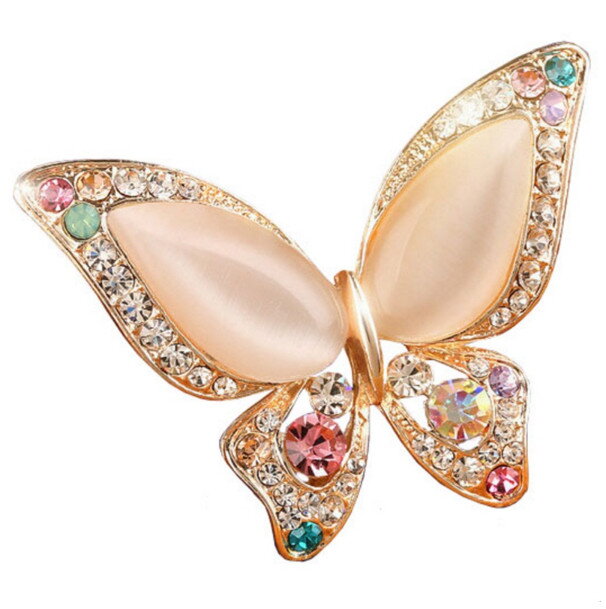 Brošňa Motýl Papillon Apricot BP0001 Brošňa Motýl Papillon Apricot BP0001