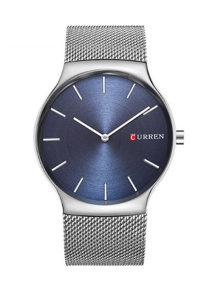 Hodinky Curren 8256 Silver-Blue Hodinky Curren 8256 Silver-Blue