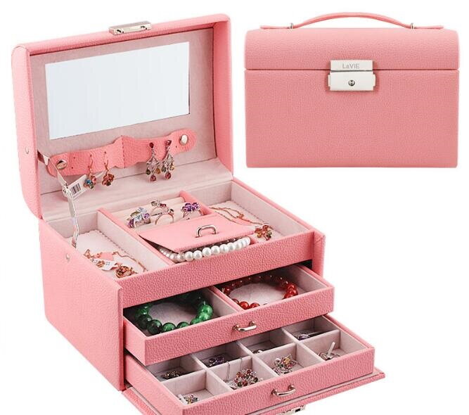 Šperkovnica Miranda Luna ružova