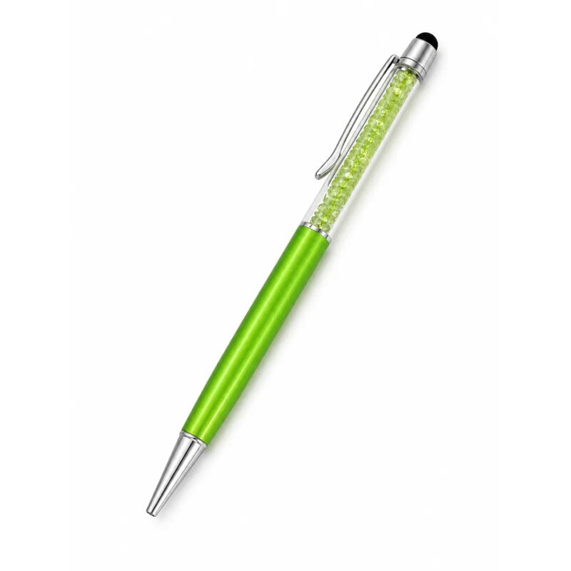 Guľôčkové pero Ballpoint s čírymi kryštálmi 720