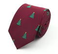 Vianočná kravata Viola Red 8137-30