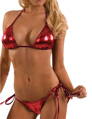 Plavky G-string Beachwear red